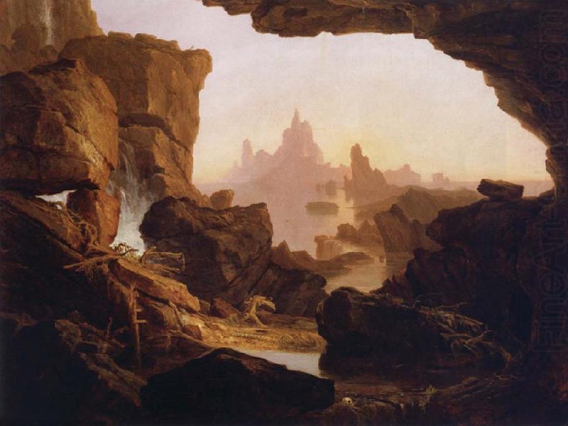 Thomas Cole The Subsiding of the  Waters of the Deluge china oil painting image